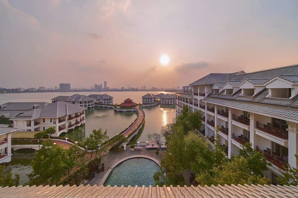InterContinental Hanoi Westlake lakeside view